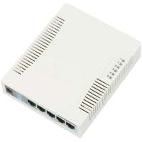 MikroTik Mikrotik CSS106-5G-1S Cloud Smart Switch 5x1000Mbps + 1x1000Mbps SFP, Menedzselhető, Asztali - CS...
