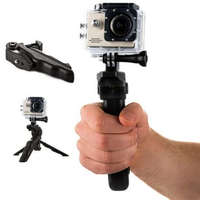 GoPro Tripod 3 karos állítható és kézi tartó állvány Gopro sjcam kamerához