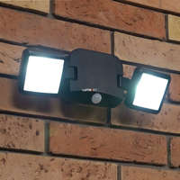 Ledvance Ledvance kültéri LED reflektor mozgásérzékelővel, hidegfehér, 10 W, fekete, elem nélkül (Battery...