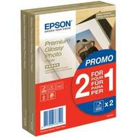 Epson Epson premium glossy photo paper - (2 for 1), 100 x 150 mm, 255g/m2, 80 sheets C13S042167