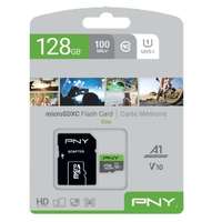 Elite PNY Elite memóriakártya 128 GB MicroSDXC UHS-I Class 10