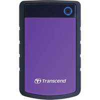 Transcend Transcend StoreJet 25 H3P USB 3.0, 1TB, 2.5&#039;&#039;, fekete-lila külső HDD