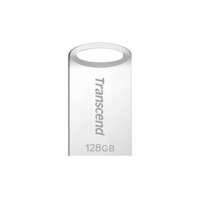 Transcend Transcend JetFlash 710 USB flash meghajtó 128 GB USB A típus 3.2 Gen 1 (3.1 Gen 1) Ezüst