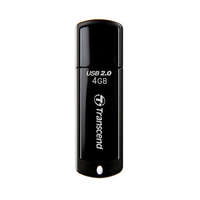 Transcend Transcend Pendrive 4GB Jetflash 350 USB 2.0 fekete pendrive