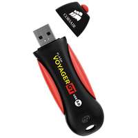 Corsair Corsair Voyager GT USB flash meghajtó 256 GB USB A típus 3.2 Gen 1 (3.1 Gen 1) Fekete, Vörös