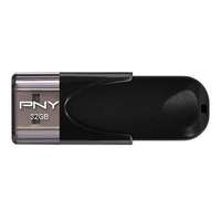 PNY PNY Attaché 4 2.0 32GB USB flash meghajtó USB A típus Fekete