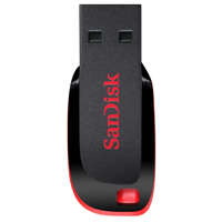 SanDisk SanDisk Cruzer Blade USB flash meghajtó 16 GB USB A típus 2.0 Fekete, Vörös