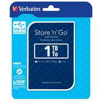 Verbatim Verbatim Store &#039;n&#039; Go 1000 GB Kék külső merevlemez