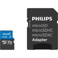 Philips Philips FM64MP65B 64 GB MicroSDXC UHS-I Class 10 memóriakártya