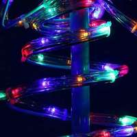 Springos Springos Kültéri karácsonyfa 192 LED, 8 m-es fénycső IP44, multikolor