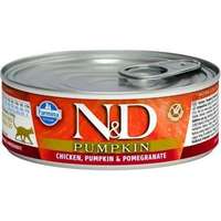 N&D N&D Cat Chicken, Pumpkin & Pomegranate - Csirkehúsos, sütőtökös és gránátalmás konzerv macskáknak...