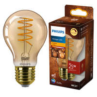 Philips Philips E27 LED borostyán 4W 1800K 250lm candelight - 25W izzó helyett (Classic)