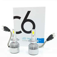 Alloet C6 H7 LED fényszóró izzó szett (2db) H7 foglalattal