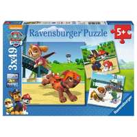 Ravensburger Ravensburger 9239 Mancs őrjárat 3x49 db vegyes színű puzzle