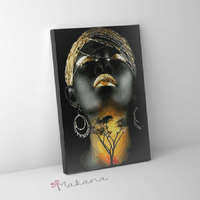 Makana Afrikai nő - Számfestő készlet, kerettel (40x50 cm)
