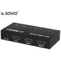 Elmak Savio CL-42 HDMI Splitter Full HD fekete audio-video elosztó