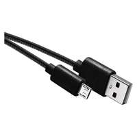EMOS Töltő- és adatkábel USB-A 2.0 / micro USB-B 2.0, 2 m, fekete