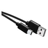 EMOS Töltő- és adatkábel USB-A 2.0 / micro USB-B 2.0, 2 m, fekete