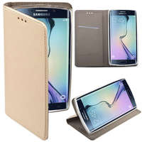 Samsung Samsung Galaxy A5 2017 telefon tok, könyvtok, oldalra nyíló tok, mágnesesen záródó, SM-A520, arany
