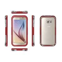 Samsung Samsung G920 Galaxy S6 piros vízálló tok