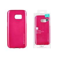 Samsung Mercury i-Jelly Metal Samsung G930 Galaxy S7 pink szilikon tok