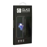 LG LG K41S előlapi üvegfólia, edzett, hajlított, fekete keret, 5D Full Glue