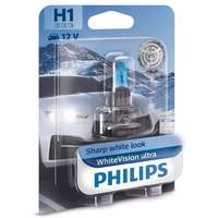 Philips H1 autóizzó +60% (White Vision Ultra)