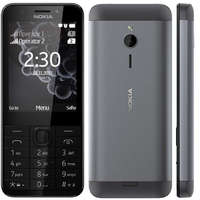 Nokia Nokia 230 Dual fekete (dark silver) mobiltelefon