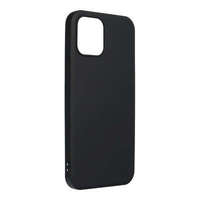 OEM Forcell Silicone Lite iPhone 13 Mini (5,4") fekete Szilikon tok velúr belsővel