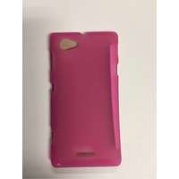 Sony Sony Xperia L C2104 C2105 S36H pink rózsaszín Szilikon tok