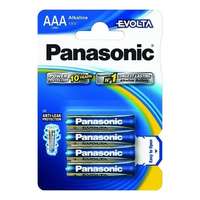 Panasonic Elem PANASONIC EVOLTA 1,5 V alkáli AAA szupertartós (4db) LR03EGE-4BP