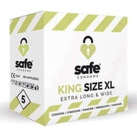 King SAFE King Size XL - extra nagy óvszer (5db)