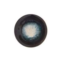 Cosmos COSMOS kerámia poháralátét, fekete Ø 11 cm