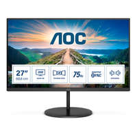 AOC AOC Q27V4EA IPS Monitor, 27", 2560x1440, 16:9, 250cd/m2, 4ms, HDMI/DisplayPort, hangszóró