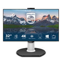 Philips Philips P Line 329P9H/00 számítógép monitor 80 cm (31.5") 3840 x 2160 pixelek 4K Ultra HD LED Fek...