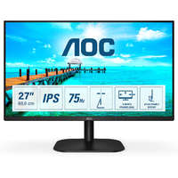 AOC AOC B2 27B2H Monitor 68,6 cm (27") 1920 x 1080 pixelek Full HD LED Fekete