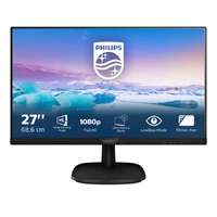 Philips Philips 273V7QJAB IPS Monitor, 27", 1920x1080, 16:9, 250cd/m2, 4ms, VGA/HDMI/DisplayPort, hangszóró