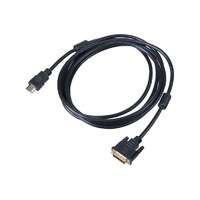 Akyga Akyga AK-AV-13 video átalakító kábel 3 M DVI-D HDMI A-típus (Standard) Fekete, Arany