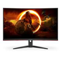 AOC AOC G2 C32G2ZE/BK számítógép monitor 80 cm (31.5") 1920 x 1080 pixelek Full HD LED Fekete, Vörös