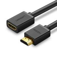 Ugreen UGREEN HD107 HDMI hosszabbító kábel, anya-apa, FullHD, 3D, 2m (fekete)