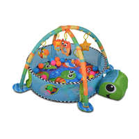 Cangaroo Cangaroo Sea Turtle Játszószőnyeg játékhíddal - Teknős #kék-zöld