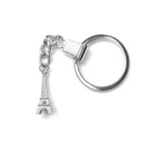 Maria King Eiffel-torony medál II. kulcstartó, ezüst színben