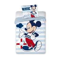 Disney Mickey egeres ovis ágynemű (kék csíkos)