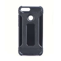 Defender Telefon tok, iPhone 5 / 5S / SE hátlaptok, ütésálló, fekete, Defender II