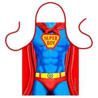  Teli mintás kötény 50 cm x 70 cm - Super Boy
