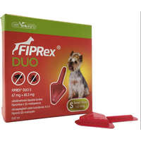  Fiprex Duo (S | 2-10 kg testtömegű kutyáknak | 3 pipetta)