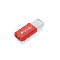 Verbatim VERBATIM Pendrive, 16GB, USB 2.0, VERBATIM "Databar", piros