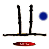 Sport 3 colos hagyományos csatos sport öv JBR-4002-3BL