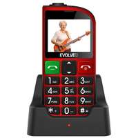 Evolveo Evolveo EasyPhone FM 5,84 cm (2.3") 105 g Vörös Telefon időseknek