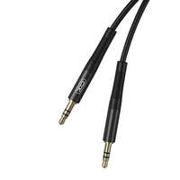 XO XO NB-R175A jack-jack 3,5mm fekete audio kábel 1m